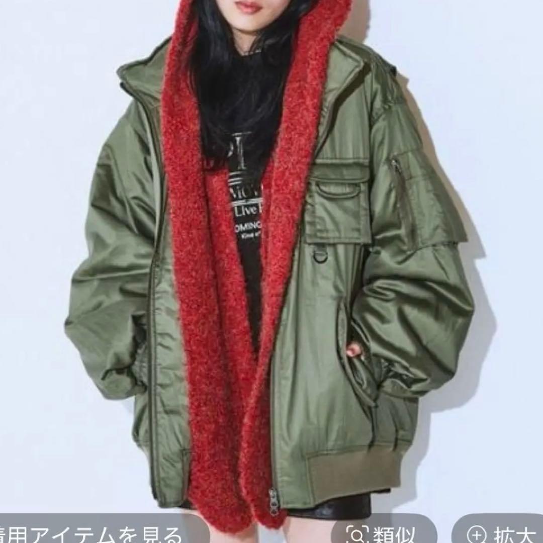 【美品】JEANASIS Army BIG ブルゾン　アウター