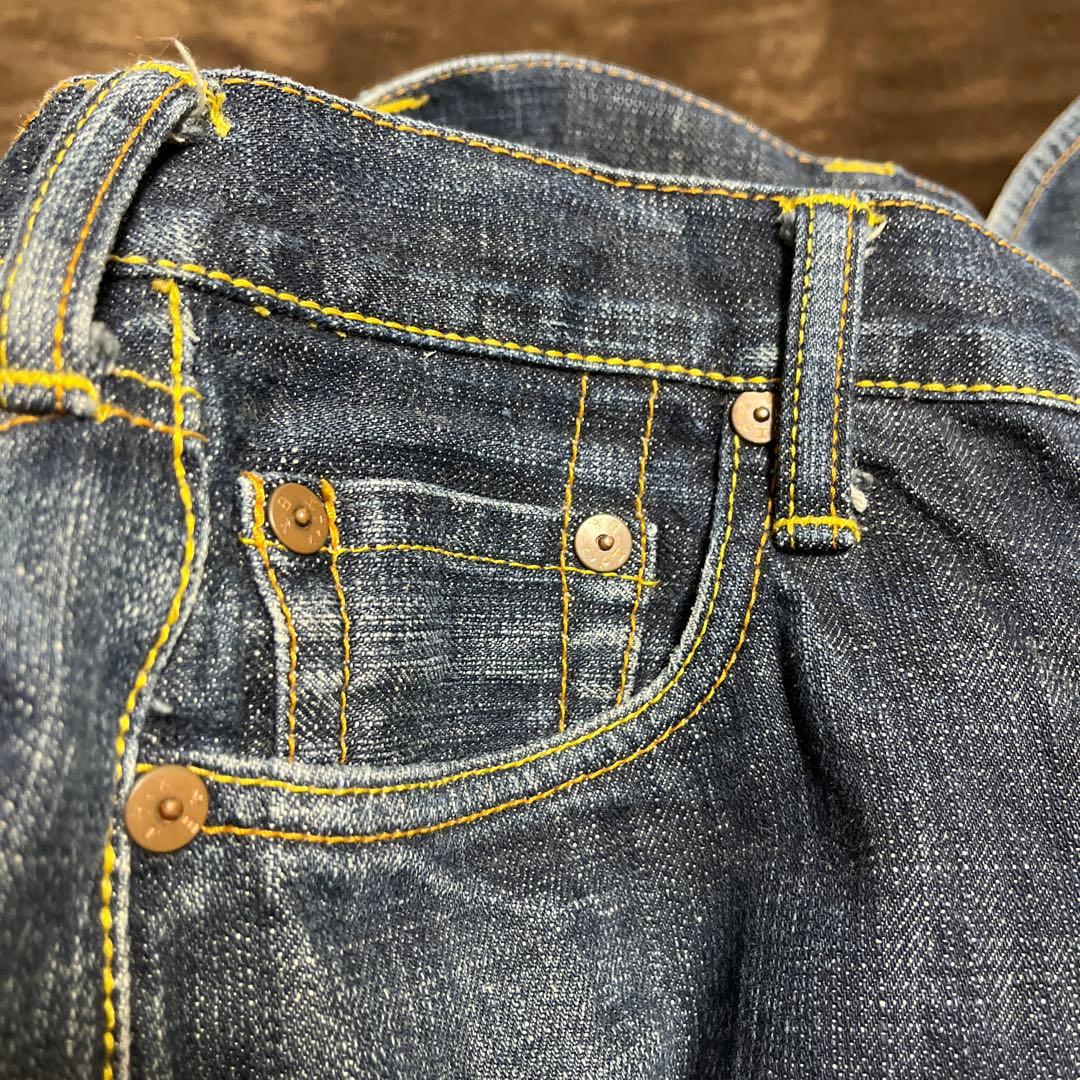 EVISU HERITAGE W33 バックポケット刺繍