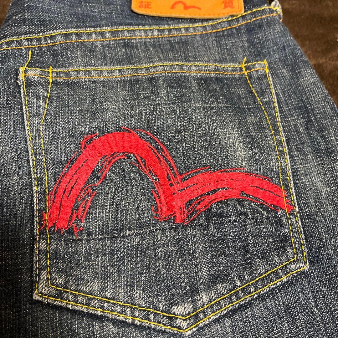 EVISU HERITAGE W33 バックポケット刺繍