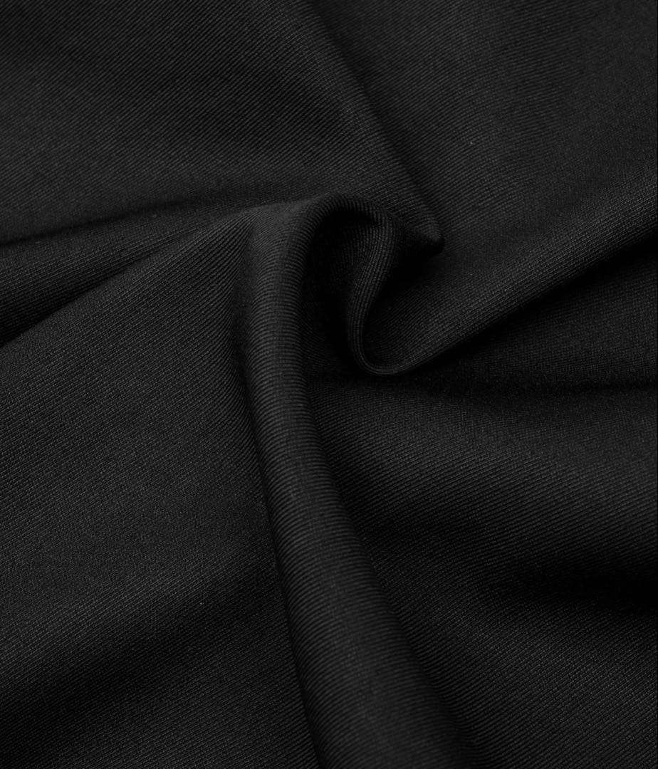 ローウエストミニ丈プリーツワンピース