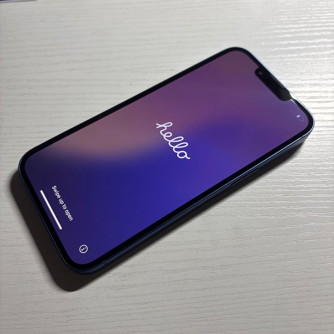 iPhone13 256GB ブルー SIMフリー 極美品