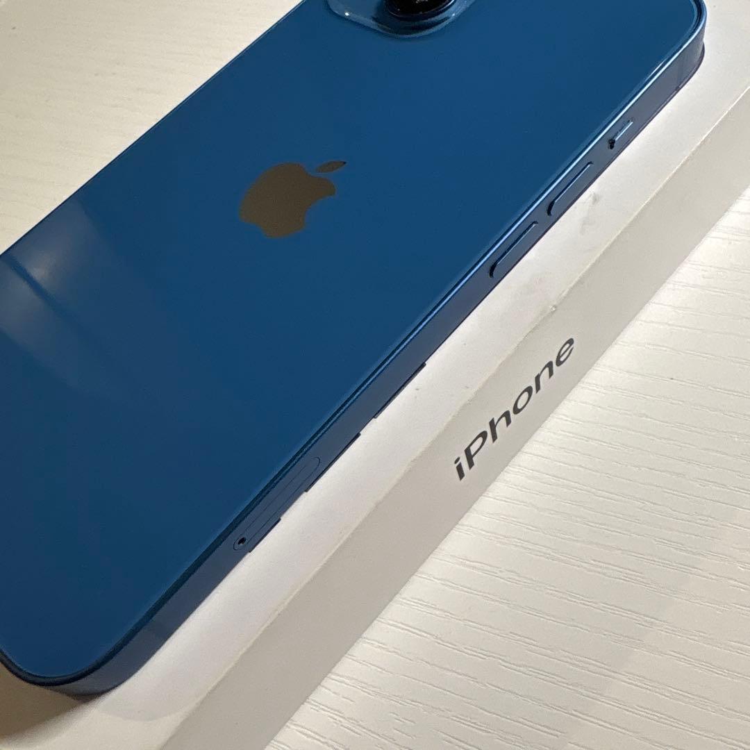 iPhone13 256GB ブルー SIMフリー 極美品