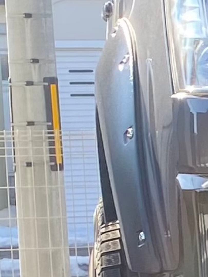 デリカd5 GI gear製　オーバーフェンダー