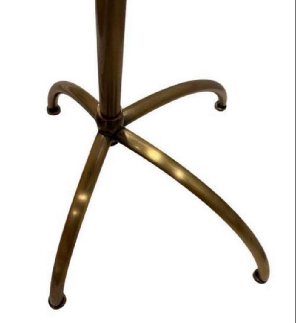 ハンガーラック　傾斜ハンガー　高さ可変　アンティークゴールド　ラスト1点