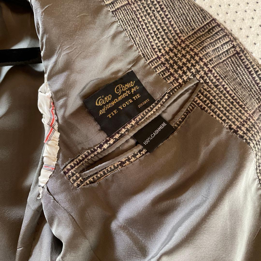 tie your tie 別注　Kiton jaket 44 カシミヤ 100