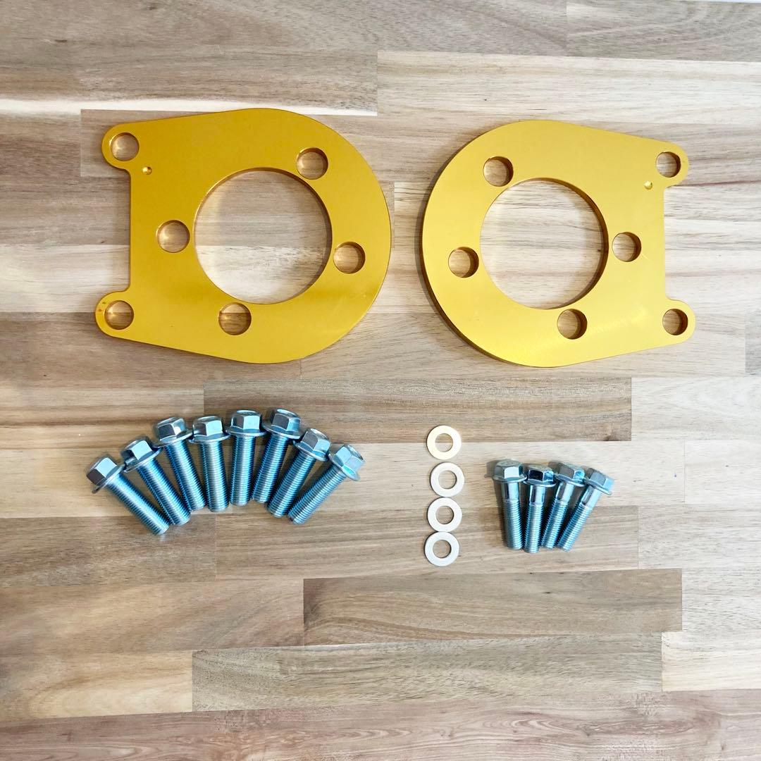 トヨタ プリウス ZVW30系　前期 後期 リア キャンバープレート 3度