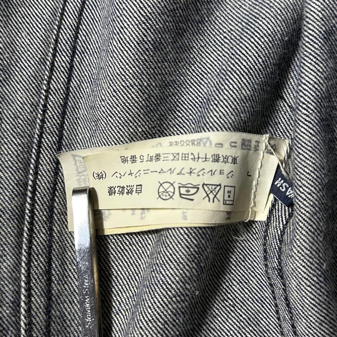 美品00s ARMANI JEANS トラッカー デニムジャケット 32