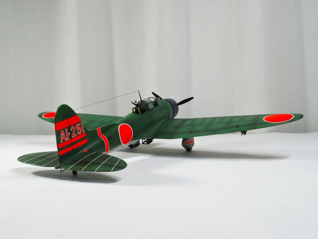 【模型完成品】ハセガワ 1/48 愛知 九九式艦上爆撃機 一一型 ミッドウェー島