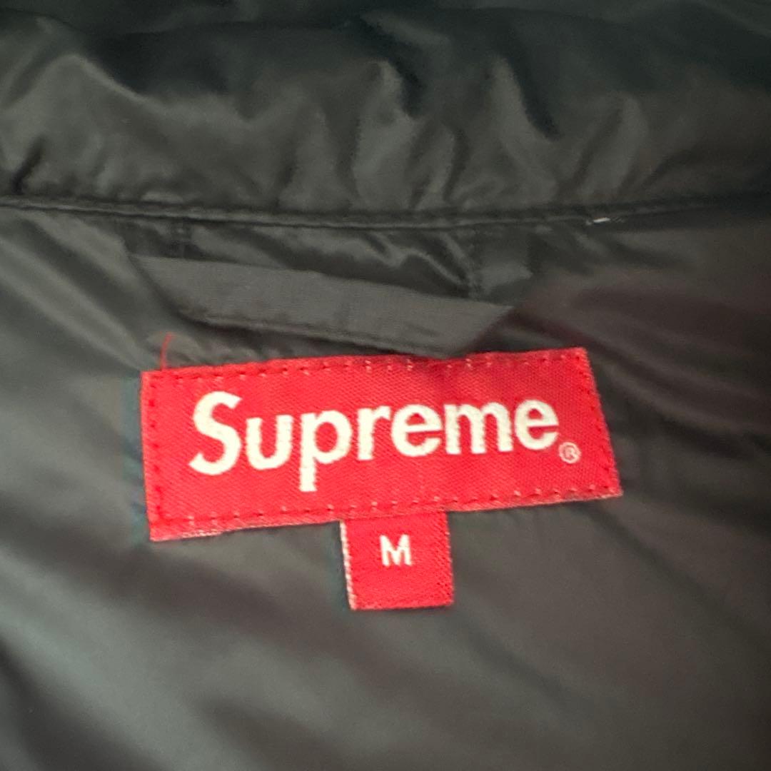 Supreme Micro Down Half Zip Hooded ブラック