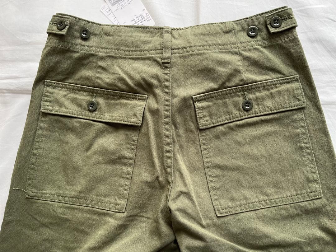 Spick & Span ルーズベイカーパンツ　カーキ サイズ36