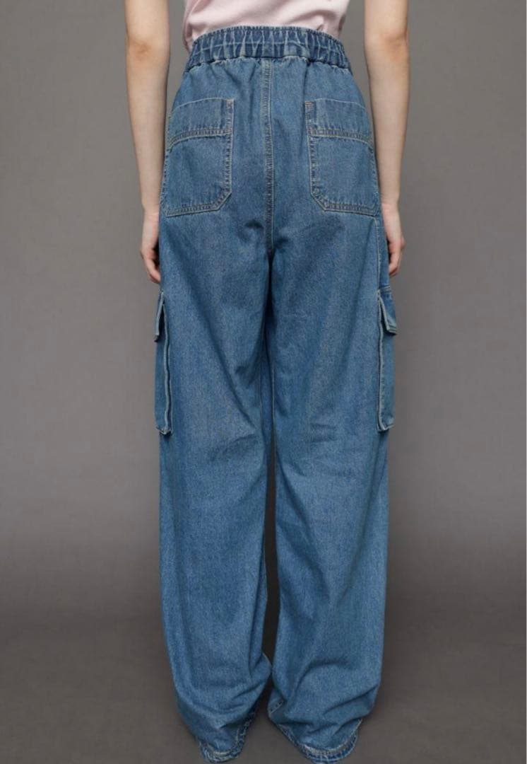 パンツ ADJUST WAIST CARGO-B