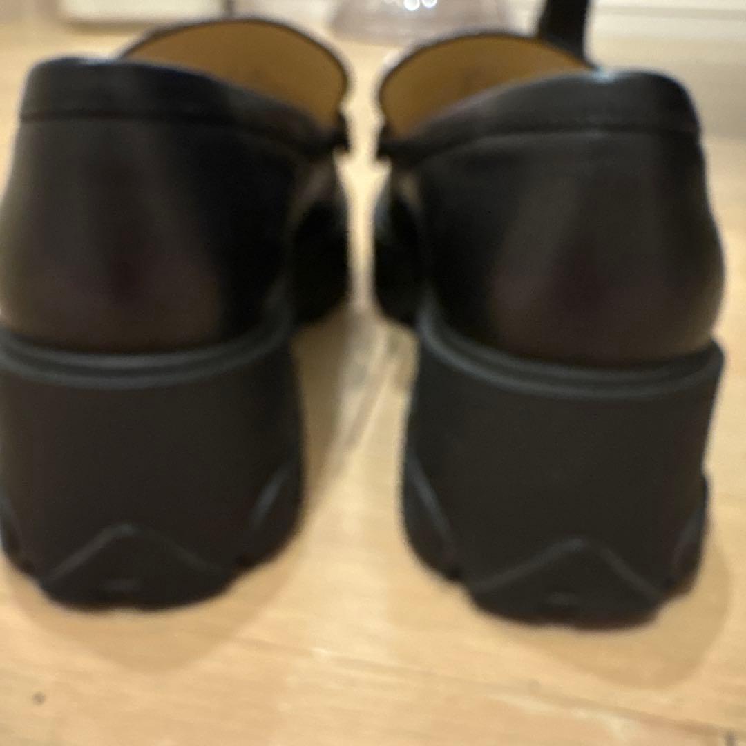 黒coachローファー