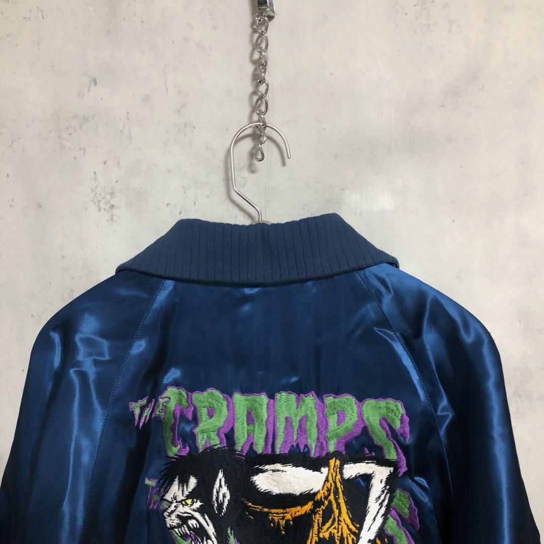 良品　HYSTERIC GLAMOUR×THE Cramps サテン　スカジャン