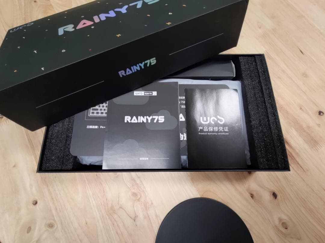 WOBKEY - Rainy 75 Pro ブラック