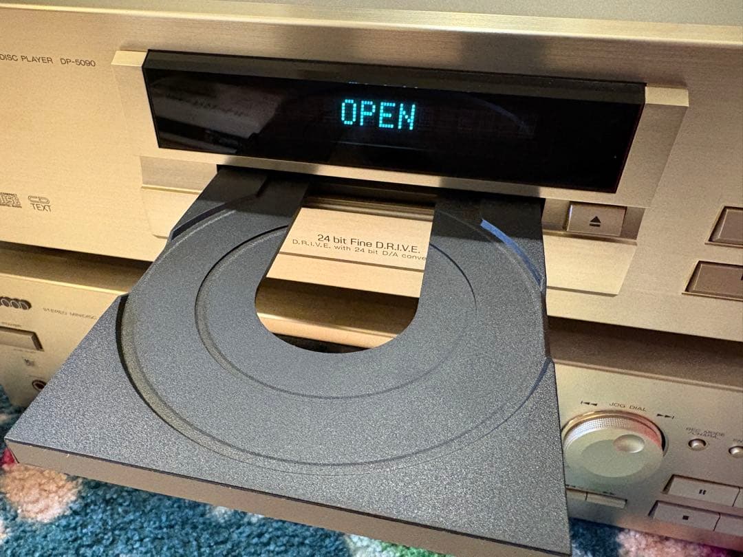 ケンウッドMDデッキ　DM-9090 CDプレーヤー　DP-5090 2台セット