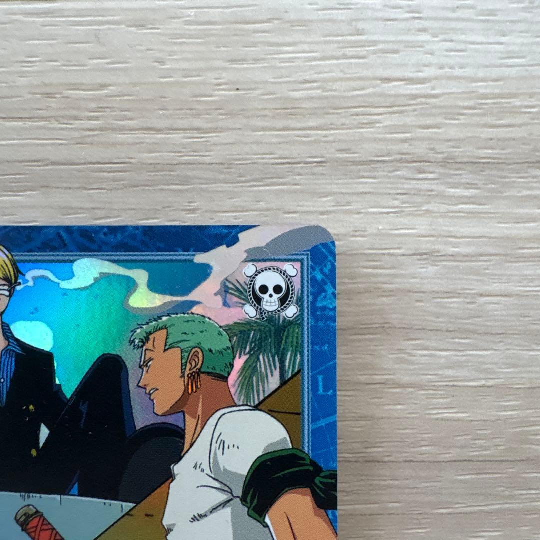 ONE PIECE ゾロとサンジ 狩り勝負 カードダス