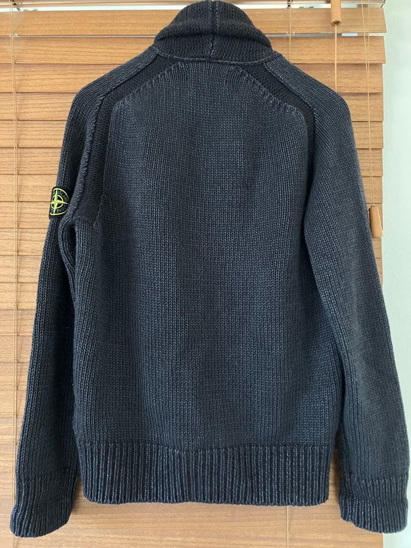 STONE  Sサイズ ネイビー ニット イタリア製