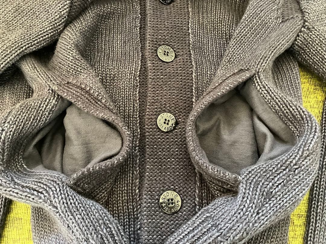 STONE  Sサイズ ネイビー ニット イタリア製