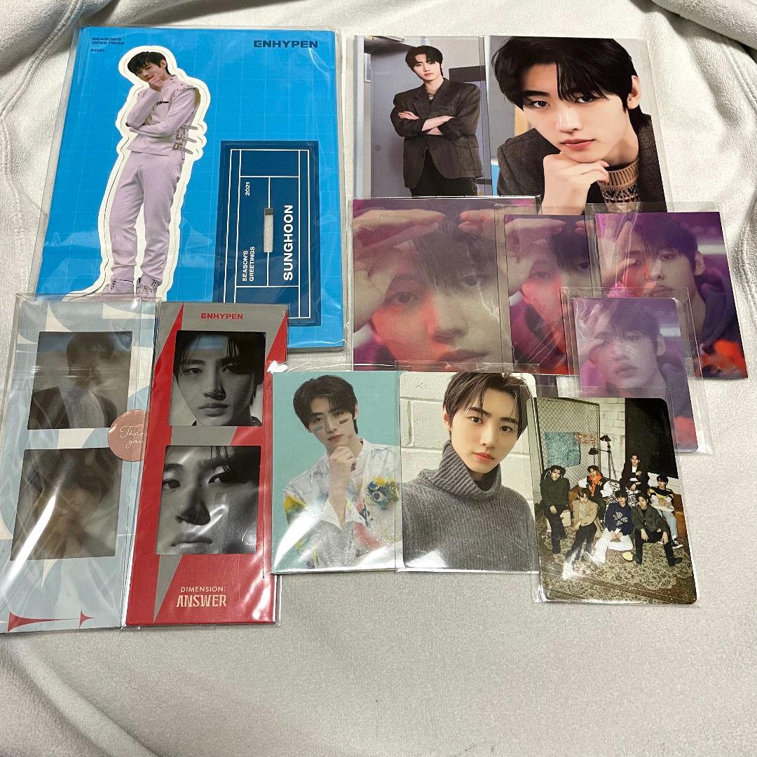 ENHYPEN SUNGHOON トレカ 缶バセット
