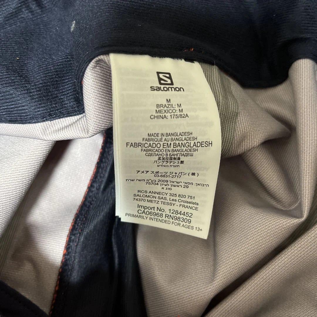 Salomon スキーウェア オレンジ