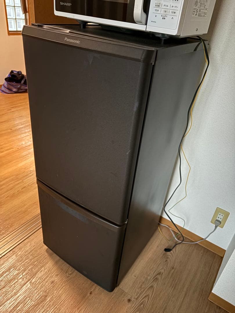 Panasonic NR-B14CW-T ブラック冷蔵庫