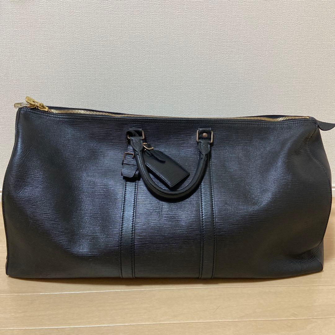 ルイヴィトン キーポル55 エピ 黒 ボストンバッグ 旅行バッグ
