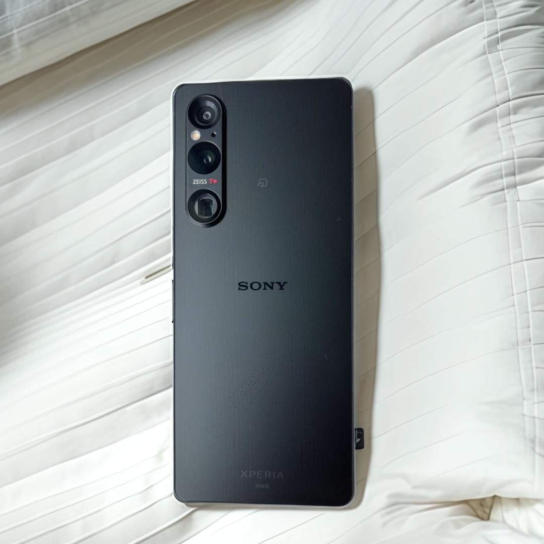 【美品】SONY Xperia1 V SOG10 ブラック　SIMフリー