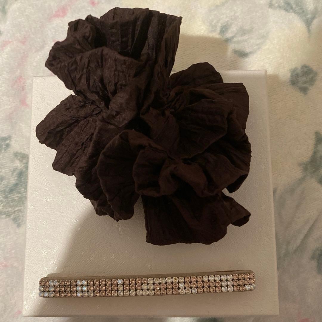 acca バレッタとシュシュのセット　アッカ