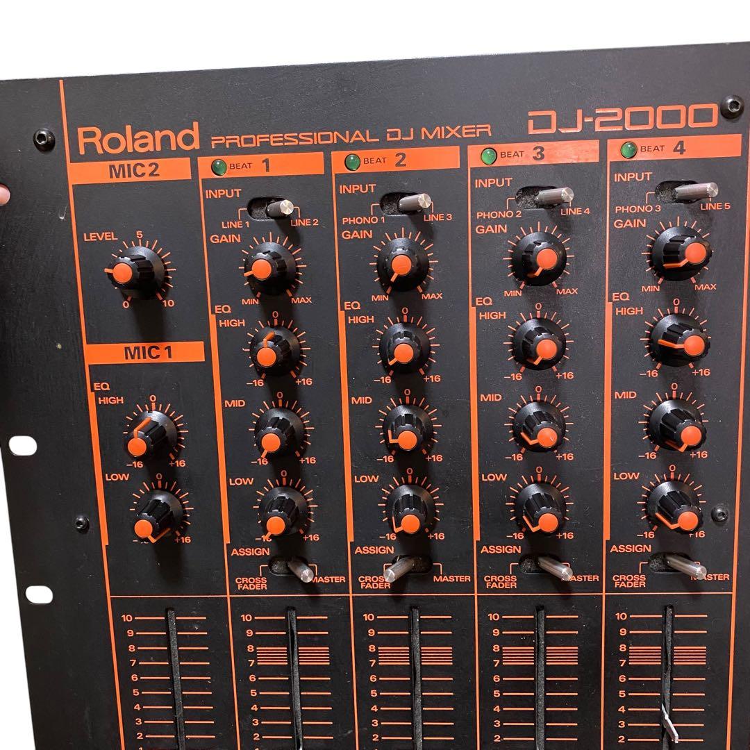 【ジャンク】Roland DJ-2000ProfessionalDJ Mixer