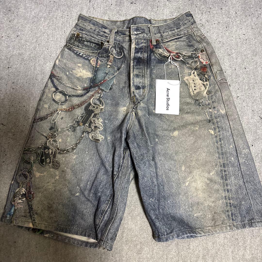パンツ Acne Studios DENIM SHORTS 48