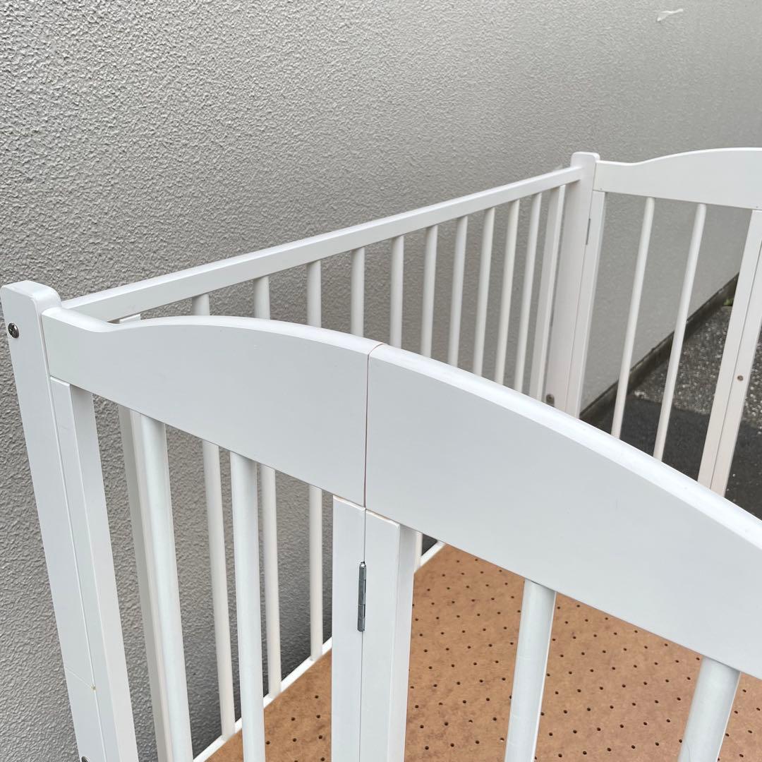 【美品・送料込】ワンタッチハイベッド パル 石崎家具 日本製 ベビーベッド