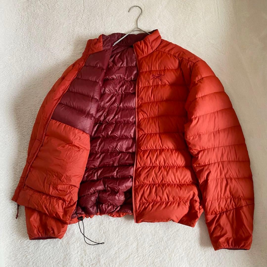 アークテリクス　セリウムダウンジャケット　希少カラー　オレンジ　M