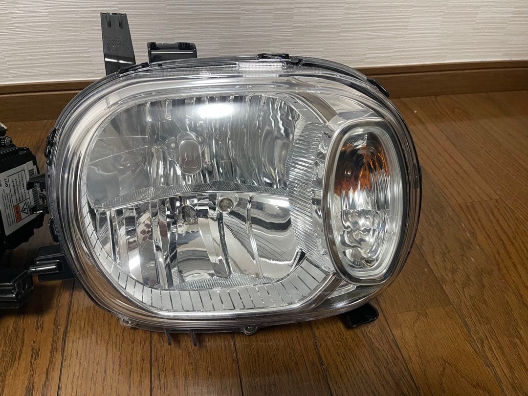 スズキ 純正 Lapin ラパン HE22S HID　ヘッドライト 左右