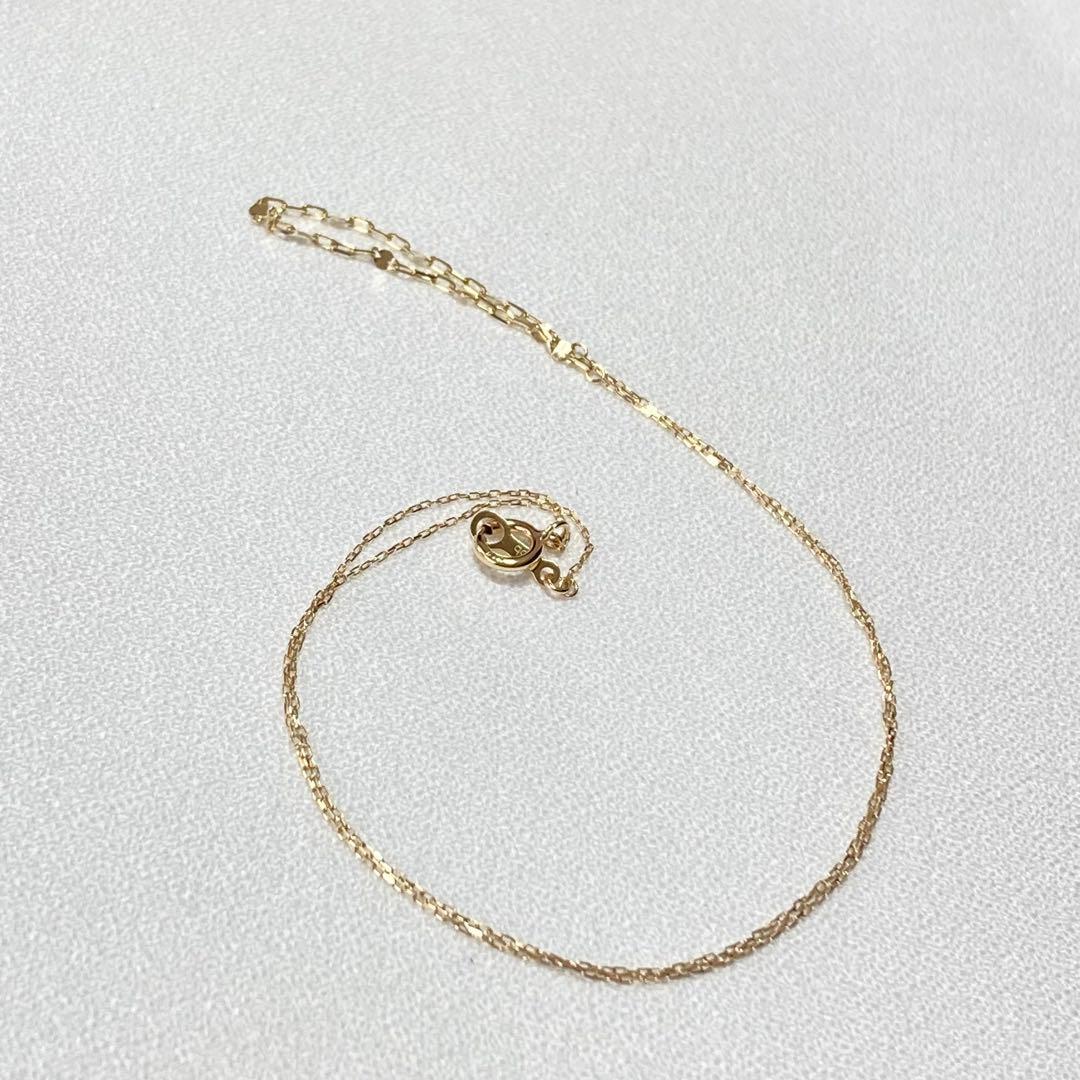 【未使用】les bonbon NOBLE K10ネックレス 上品・洗練デザイン