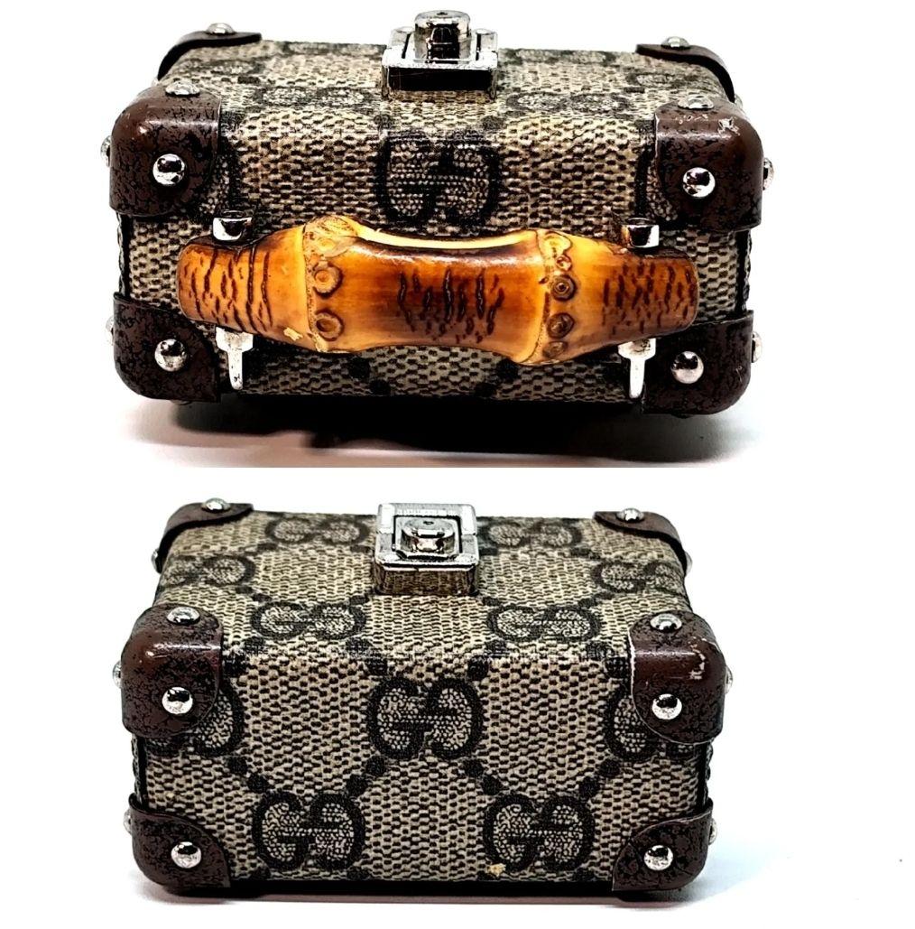 GUCCI (グッチ) Airpods Pro ケースGG総柄 バンブーハンドル