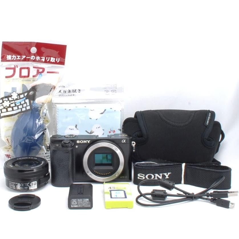 ★超軽量・高性能ミラーレス★Wi-Fi搭載でSNS共有一瞬★sony α6000