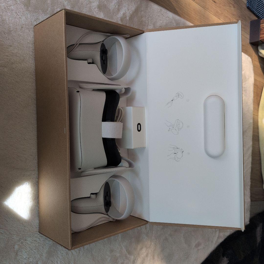 た。オキュラスクエスト2(メタクエスト2)　64GB