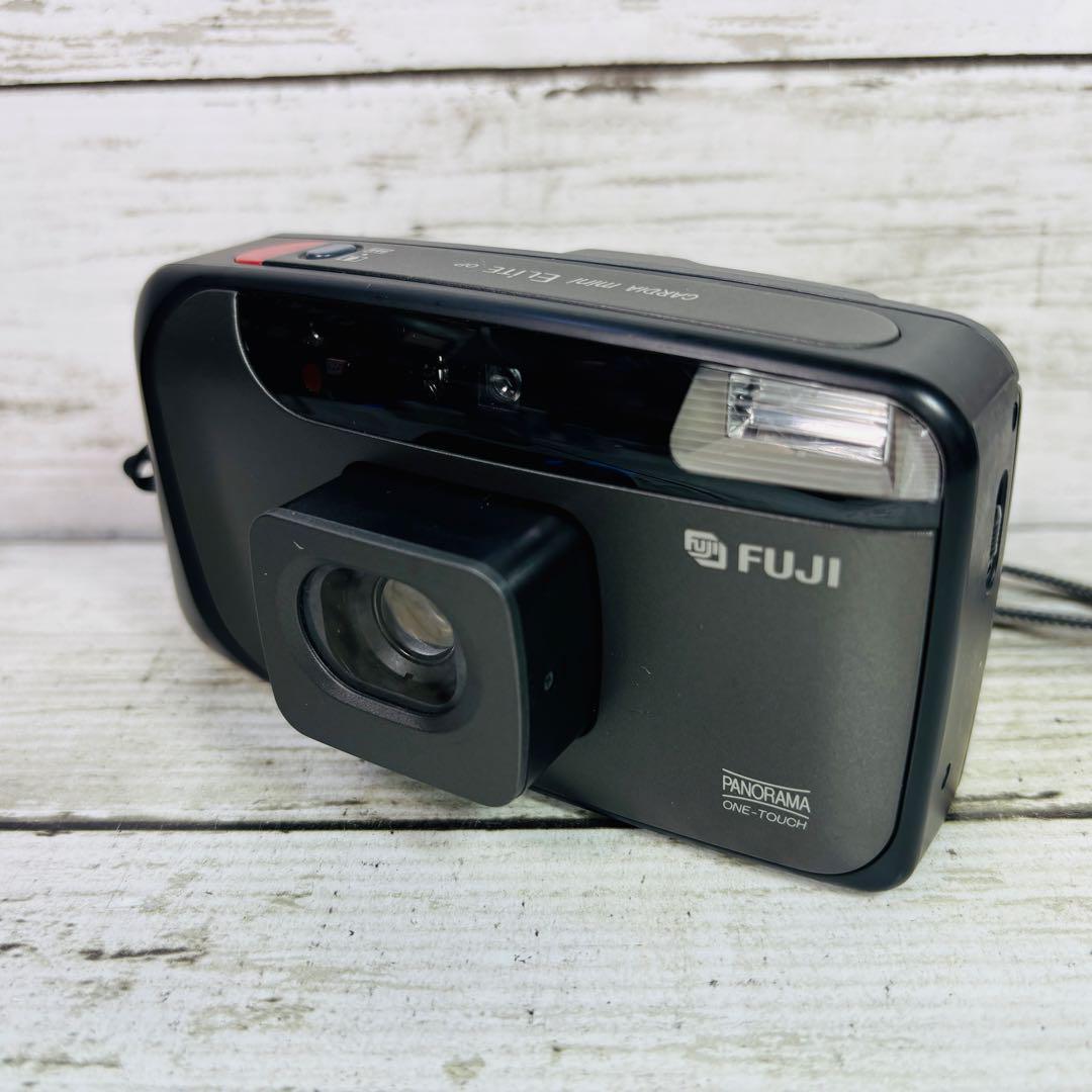 【動作良好】FUJI フイルムカメラ CARDIA mini ELITE OP