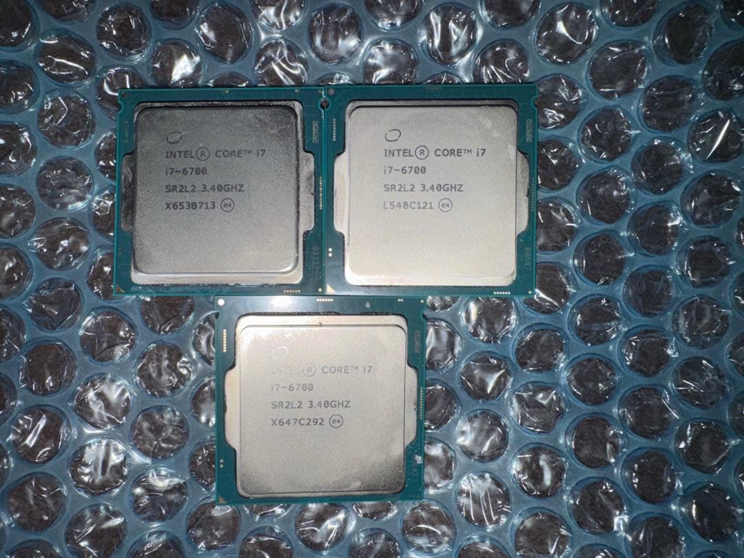 Intel cpu i7 7700k 7700 6700 セット