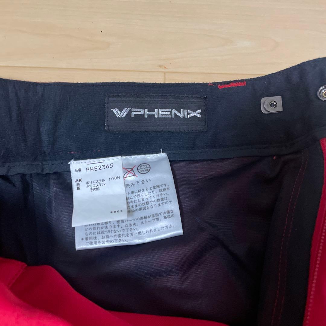 PHENIX スキーウェア PHE236S レッド