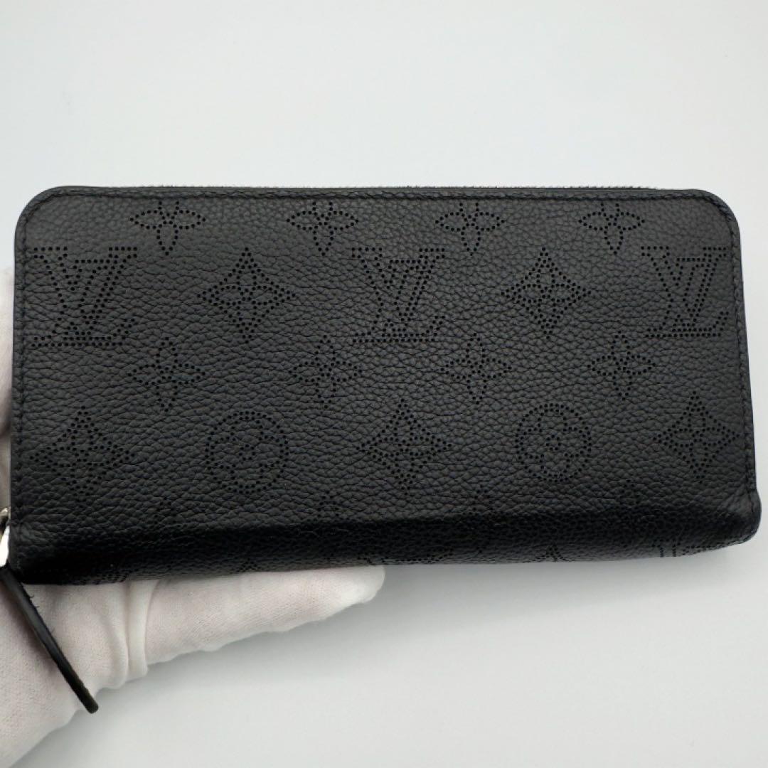 ギフト対応　ICチップ内蔵　ヴィトン財布　モノグラム　マヒナ　ジッピーウォレット