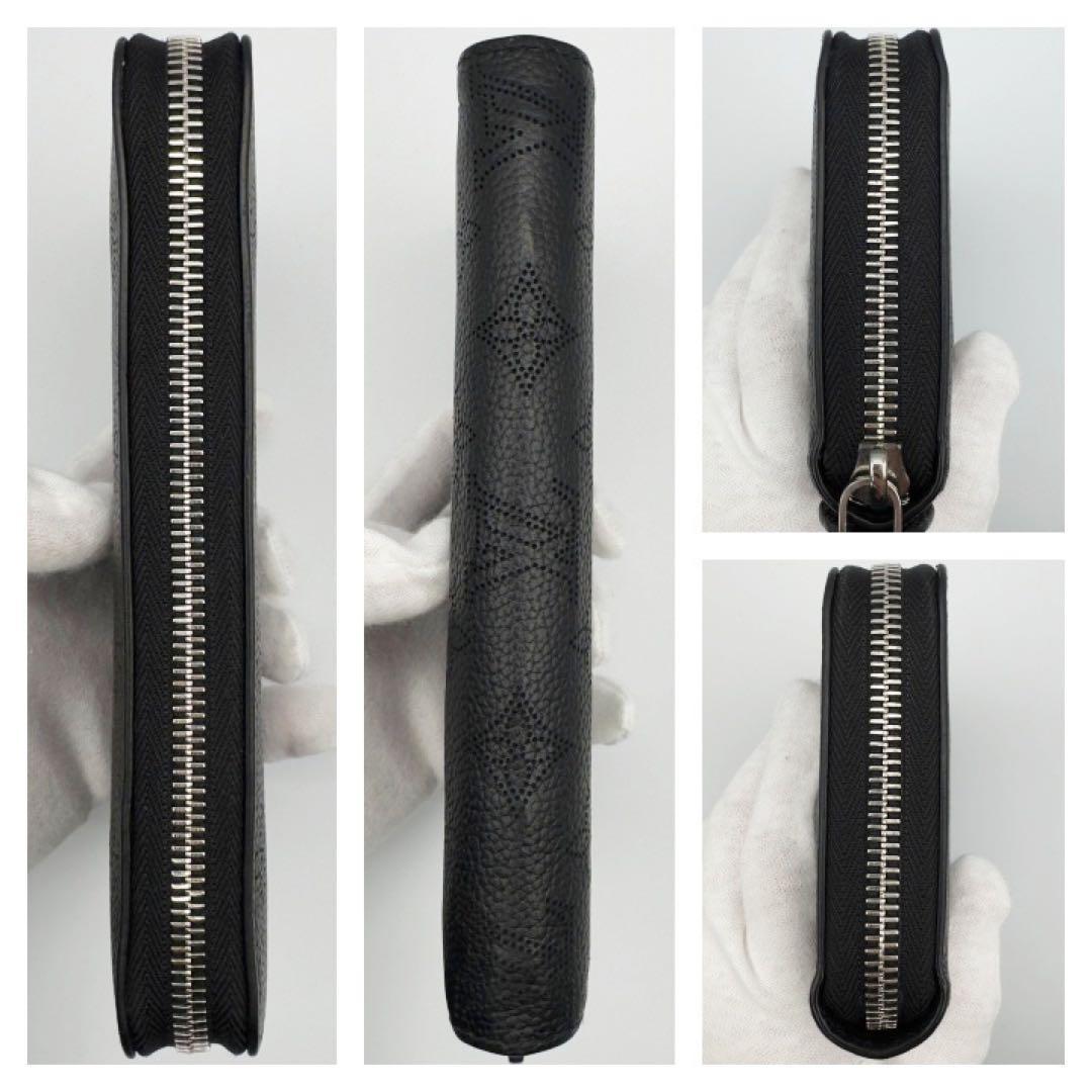 ギフト対応　ICチップ内蔵　ヴィトン財布　モノグラム　マヒナ　ジッピーウォレット