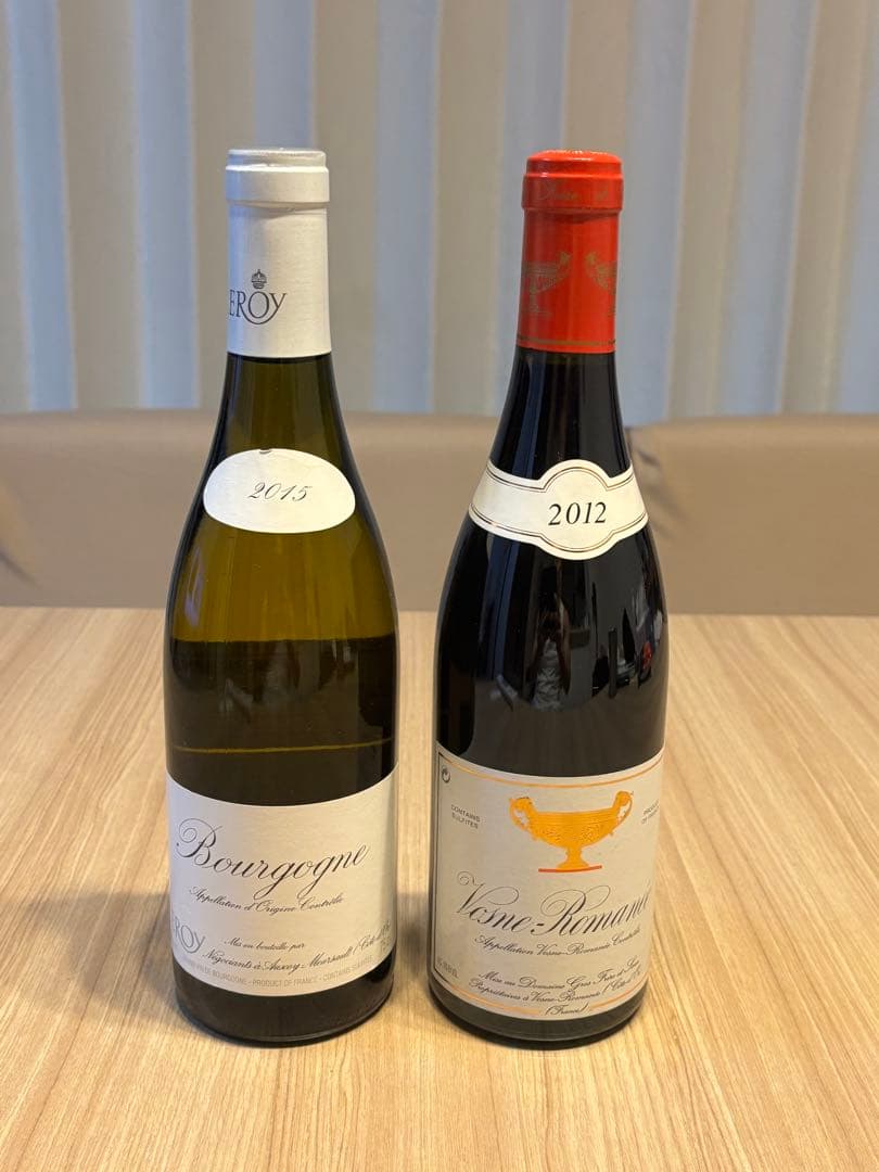 Bourgogne 2015 & Verre-Romanee 2012 セット