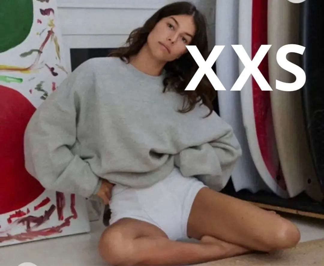 SHISHIKUI ★ Brushed Crew グレー