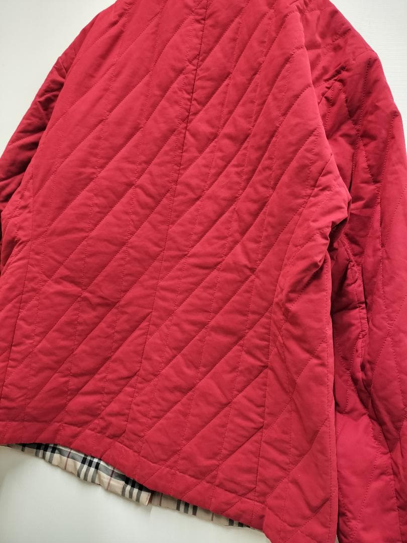 バーバリー/ノヴァチェック切替えJKT×キルティングJKTリバーシブル/２WAY