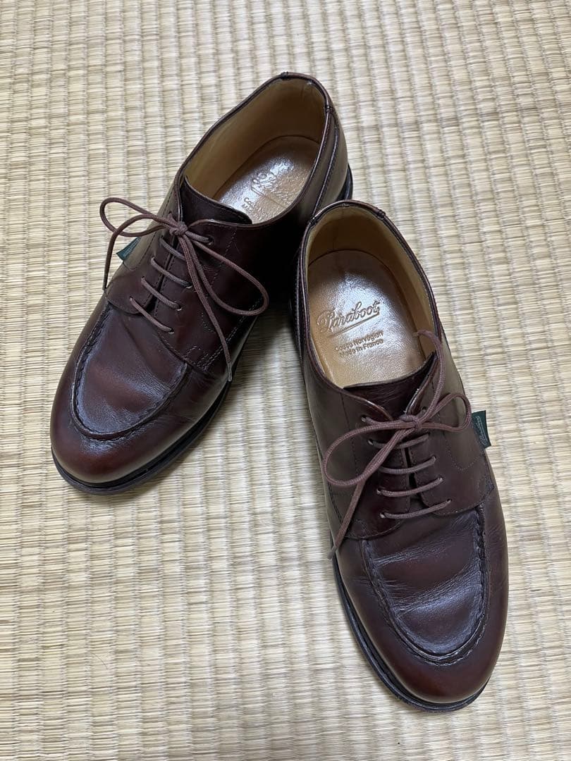 PARABOOT シャンボード カフェ 5.5 ブラウン 茶 パラブーツ