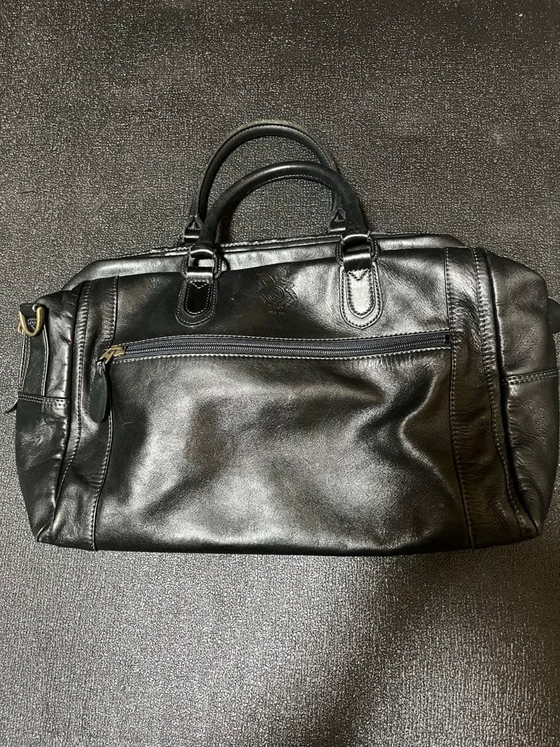 吉田カバン ポーター ボストンバッグ 黒 ブラック レザー PORTER