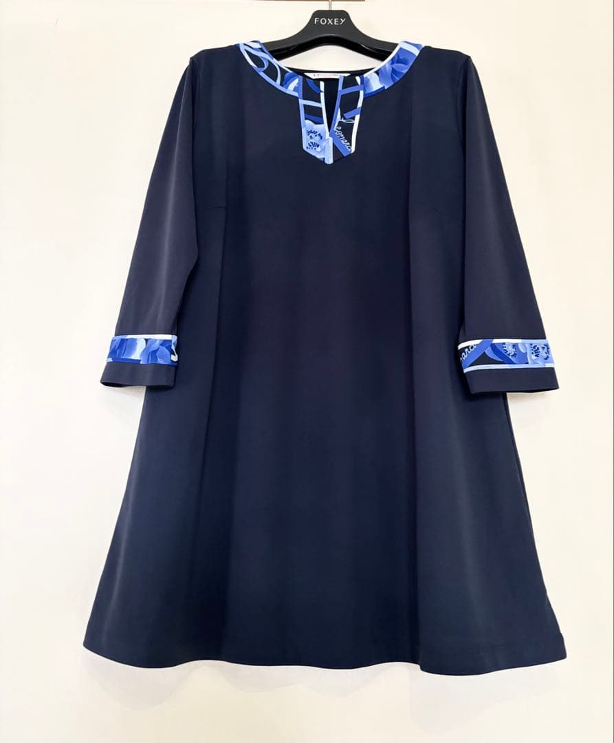 ★LEONARD★ゆったり★ダークネイビーチュニック★４２★