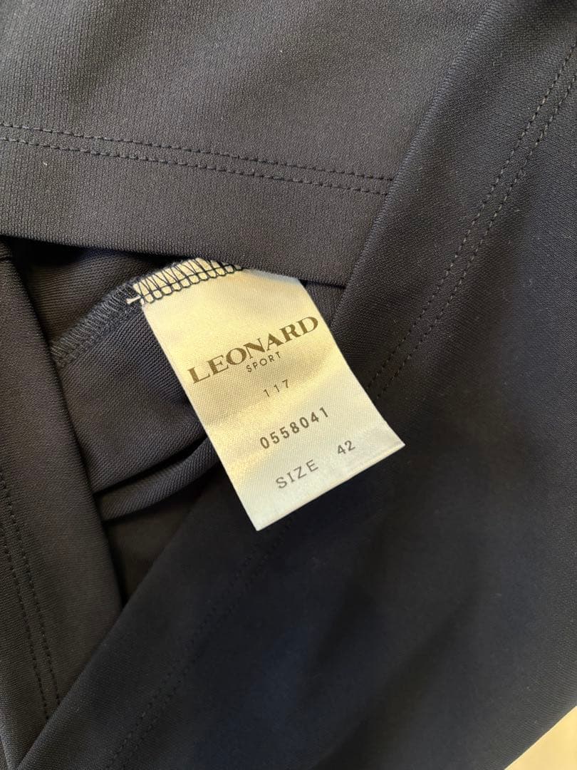 ★LEONARD★ゆったり★ダークネイビーチュニック★４２★