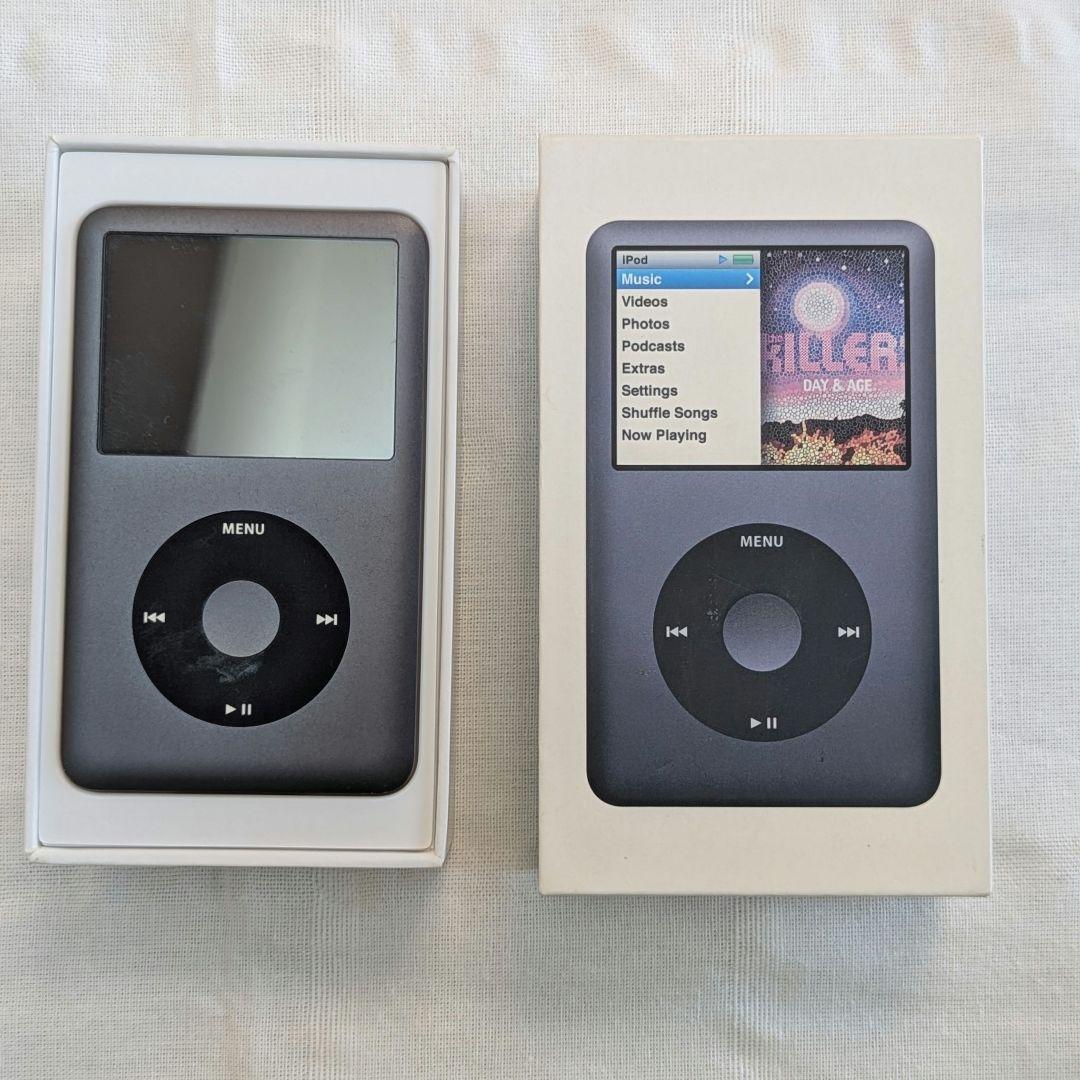iPod classic 160GB ブラック MC297/JA 中古